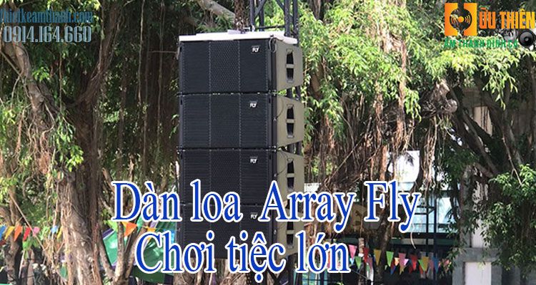 Dàn loa array fly