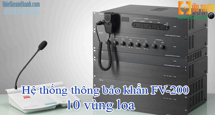 Bảng giá âm thanh thông báo 10 vùng